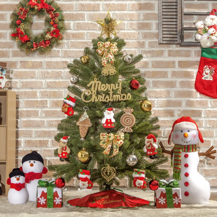 Bộ quà tặng ông già Noel thật mới 120cm