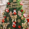 Bộ trang trí quà tặng ông già Noel 150cm trang trí cây thông Noel