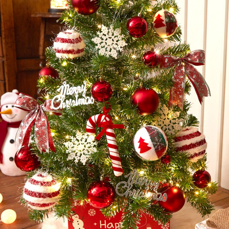 Bộ trang trí cây thông Noel vui vẻ 120cm