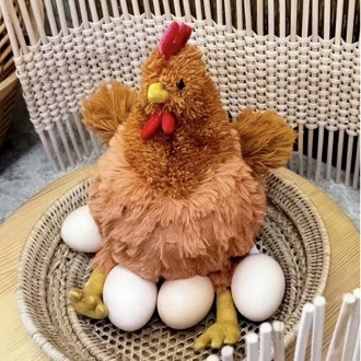 JIYU Pet Chicken Real Cocktail Gà nhồi gối Gà con