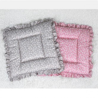 Magic Clean Lavender Square Cushion Xám