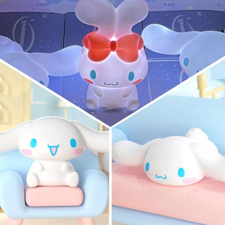 Sanrio Cinnamoroll Chiếu sáng tâm trạng dễ thương Ánh sáng ngẫu nhiên