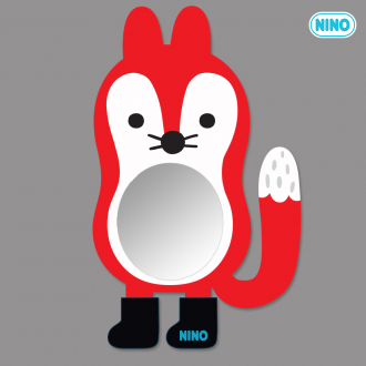 Bảng gương Nino Gương an toàn động vật Fox