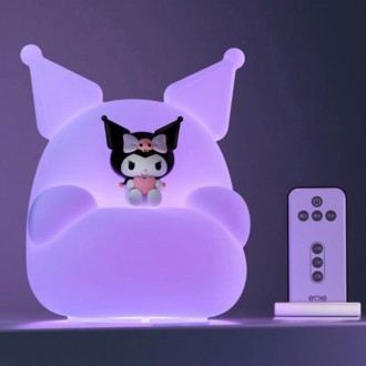 Đèn tâm trạng silicon mềm Sanrio Kuromi