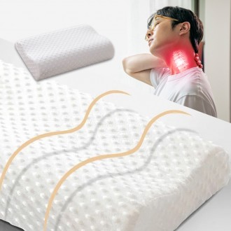 Gối cứu sinh Memory Foam Gối ngủ mật độ cao tạo cảm giác thoải mái cho cổ