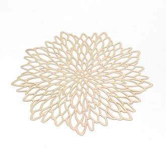 Thảm ăn Table Deco Dahlia Thảm nhà bếp 2p (Vàng)