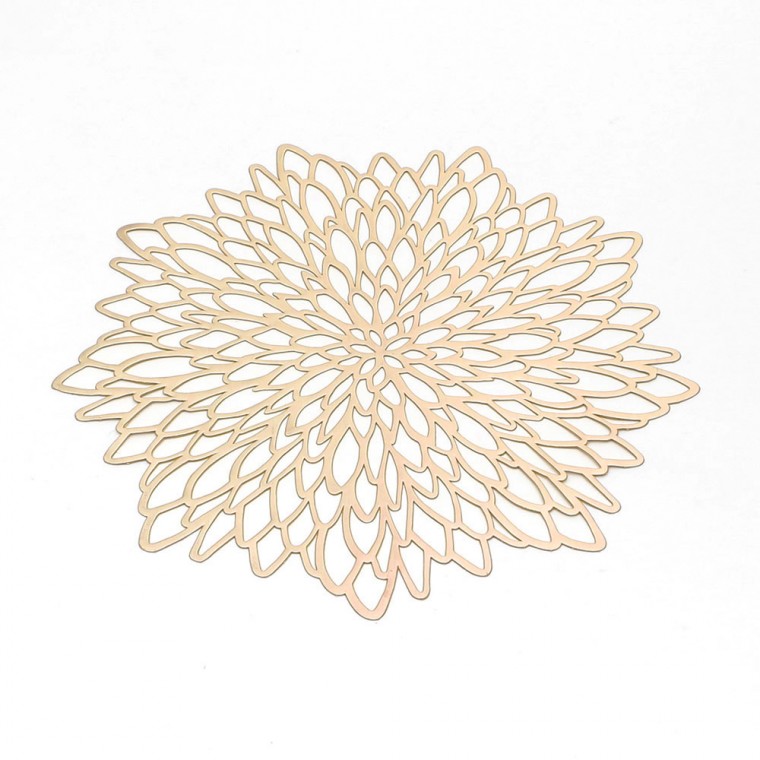 Thảm ăn Table Deco Dahlia Thảm nhà bếp 2p (Vàng)