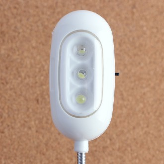 Đèn LED đọc sách 3 chân có dây kẹp đèn sách