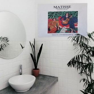 Vải lớn poster Matisse tranh sơn dầu S trang trí tường bức tranh nội thất màn hình tấm thảm khung nội thất