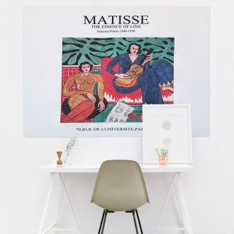 Vải lớn Poster tranh sơn dầu Matisse L trang trí tường bức tranh nội thất màn hình tấm thảm khung nội thất