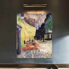 Van Gogh Vải Poster Cafe Sân Thượng S Trang Trí Tường Trang Trí Nội Thất Chiếu Tấm Thảm Khung Bên Trong