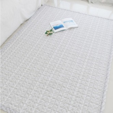 2 Màu 1 Q Nữ Hoàng 150X200 Trong Nước Rayon Mùa Hè Giường Thảm Thảm Lót Bao Nệm Topper Tầng