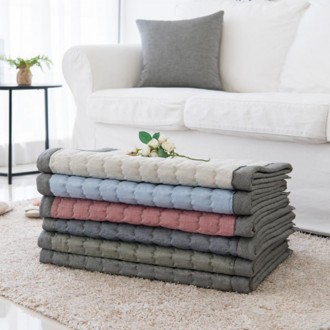 6 màu 1 65x180 trong nước 3 người dày sofa đệm melange sofa trải thảm Topper chống trơn trượt cotton nguyên chất