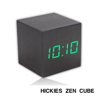 Phụ kiện nội thất phản hồi rung Đồng hồ báo thức để bàn LED ZEN CUBE