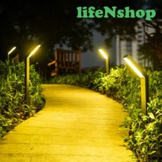 Đèn sân vườn thẳng 3 màu LifeN LED cảm biến năng lượng mặt trời Đèn năng lượng mặt trời chiếu sáng ngoài trời đèn tâm trạng