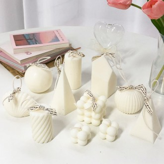 JIYU Objet Candle - Soy Cube Bonbon Mini Nến nội thất Nến Home Deco Quà tặng tân gia