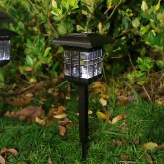 Đèn sân vườn năng lượng mặt trời LED Solar Garden S-3 (màu trắng)