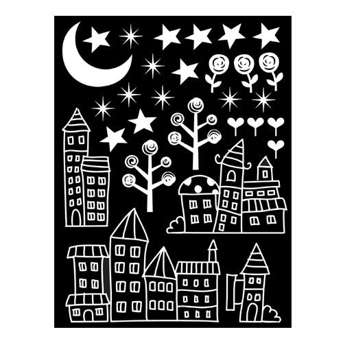 Sticker Winter&X-MAS Starlight Village GDT-850