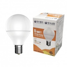 Bóng đèn LED tuổi thọ cao mini Krypton E17 màu quả cầu cỡ nhỏ