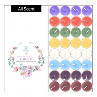 4S Olevienne Tealight Scent 32P 11 Loại Chọn 1 Nến Thơm