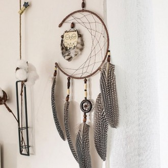 Đạo cụ trang trí tường hình chú cú dreamcatcher