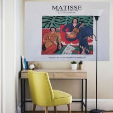 Poster vải lớn Tranh sơn dầu Matisse L