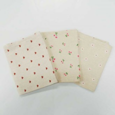 Khăn ăn vải lanh hoa văn nhỏ khăn trà khăn trải bàn placemat