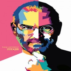 Iwings Pipo Tranh K183 Pop Art Steve Jobs Tự Làm Bức Tranh Nổi Tiếng Vẽ Tự Vẽ