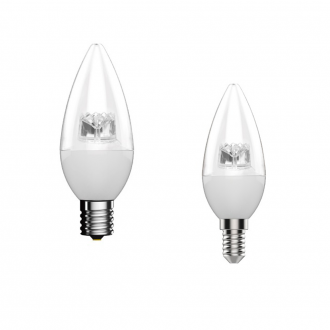 Bóng đèn nến LED 5W đèn chùm chiếu sáng đế E14/đế E17