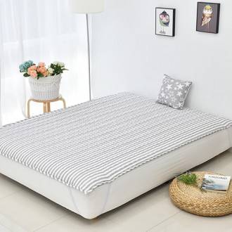 Tấm lót chống thấm màu xám dòng Euro S/SS kết hợp (110-200cm) Tấm lót chống dị ứng không bụi Tấm lót chống thấm nước