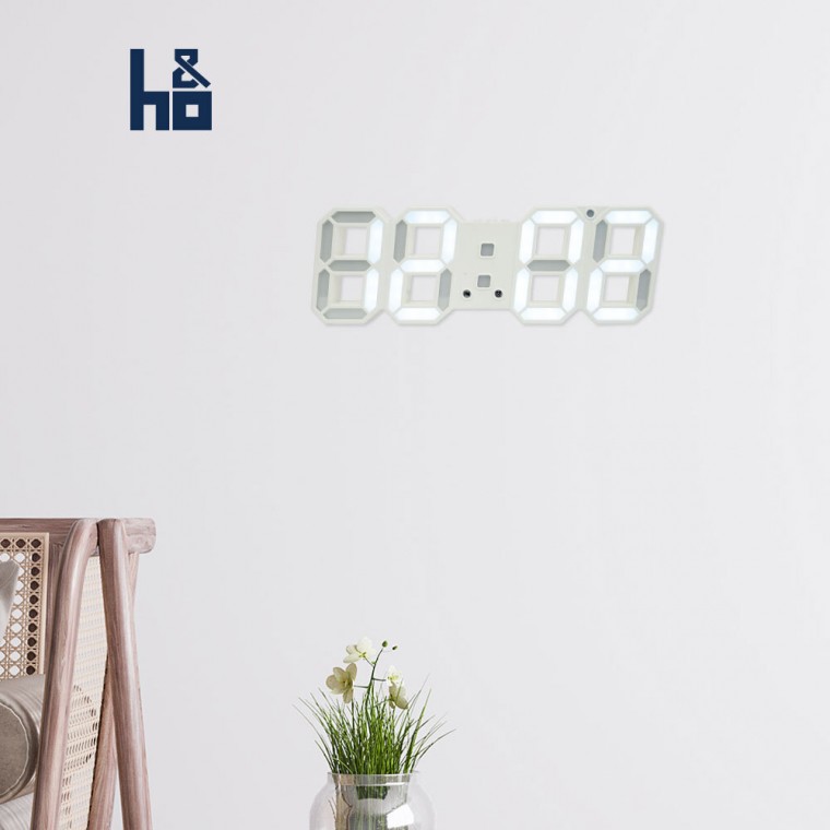 Đồng hồ treo tường LED nội thất