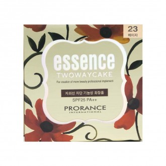 Prorance Essence Two Way Cake No. 23 Beige 12g kèm hộp nạp