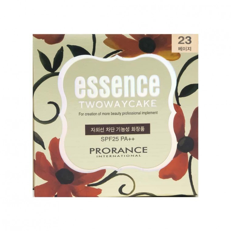 Prorance Essence Two Way Cake No. 23 Beige 12g kèm hộp nạp