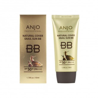 Kem Chống Nắng Ange Natural Cover Ốc Sên BB Cream 50ml