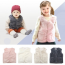 Áo vest trong nhà lông boa Ozmom sản xuất trong nước, áo sơ sinh bốn mùa, áo cotton