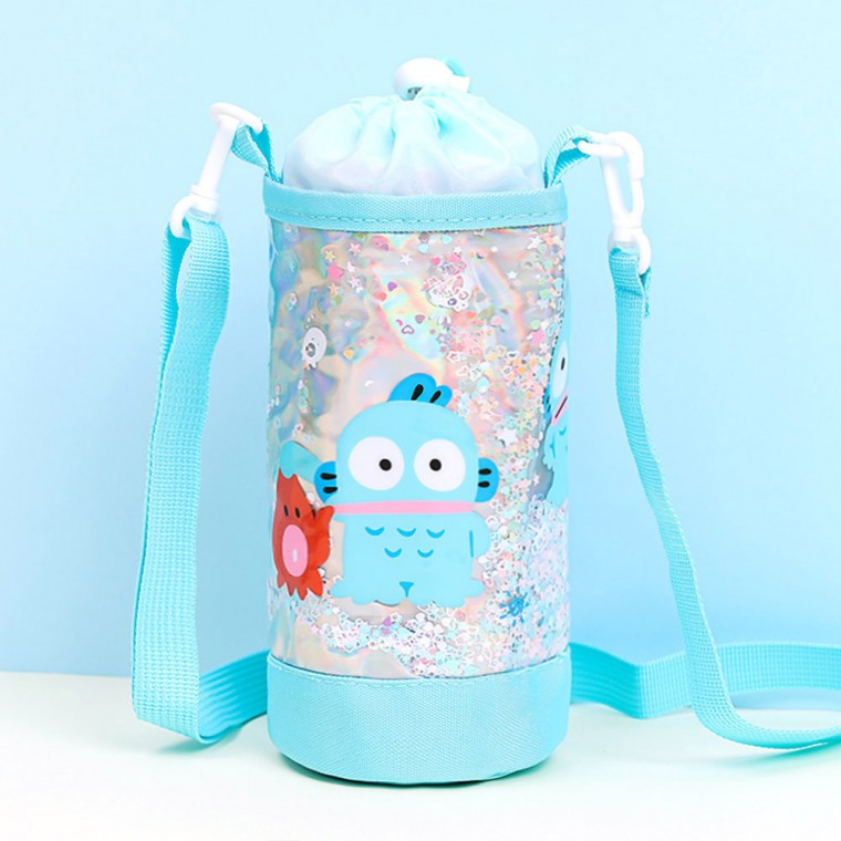 Túi đựng chai nước có dây đeo vai Sanrio Hangyo-dong bling bling