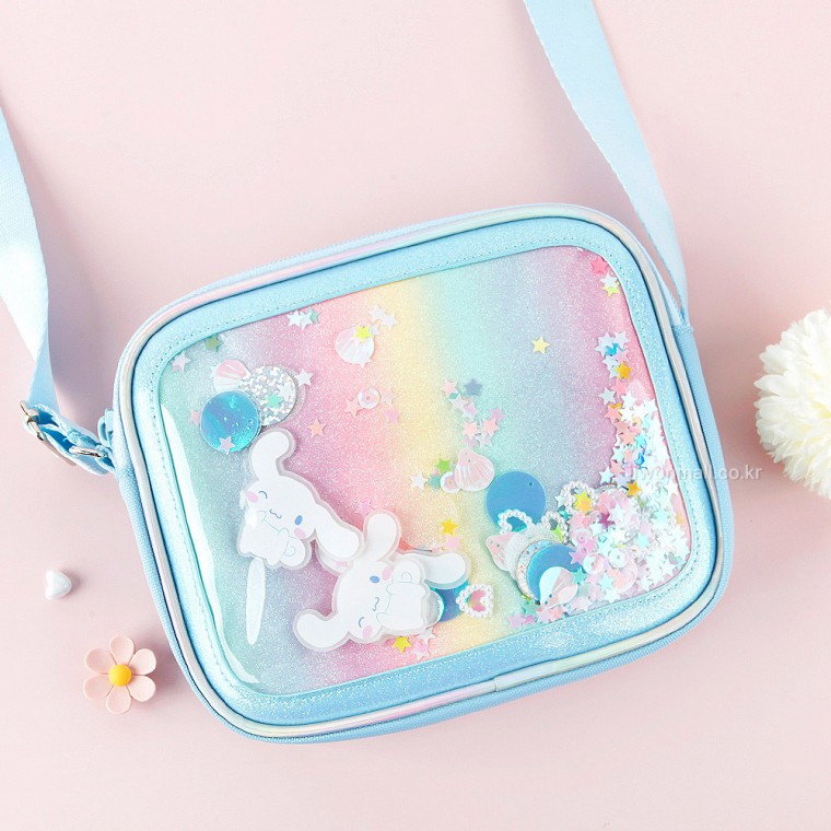 Túi đựng điện thoại di động lấp lánh Sanrio Cinnamoroll Bling