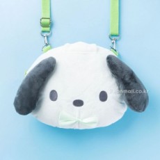 Túi đeo chéo Sanrio Face Plush-Pochacco