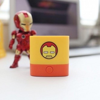 Loa Bluetooth Mini Marvel Iron Man Di Động