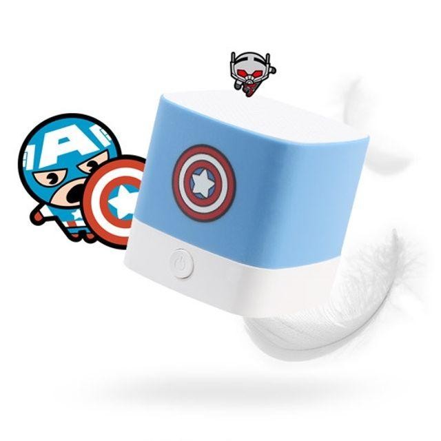 Loa Mini Bluetooth Marvel Captain Di Động