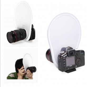 Camera Flash Reflector Đèn có thể gập lại di động 30cm