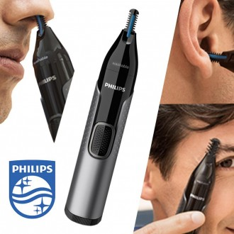 Máy tẩy lông mũi, lông tai, tỉa lông mày Philips 3650 3in1