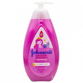 Dầu Gội Sáng Bóng Cho Trẻ Em Johnson's Active 500ml