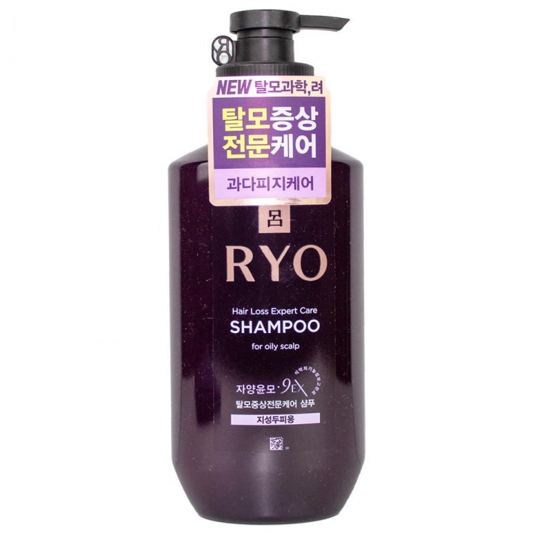 Dầu Gội Chăm Sóc Triệu Chứng Rụng Tóc Ryo Jayangyunmo 400ml - Dành Cho Da Đầu Nhờn