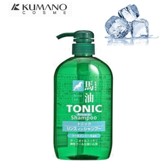 Dầu gội làm mát Horse Oil Tonic Dầu gội xả Khử mùi đỉnh đầu Không chứa silicone