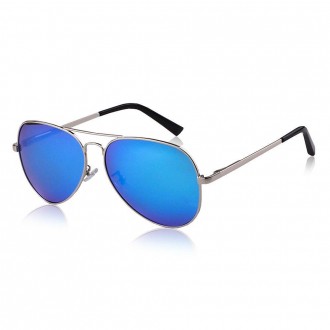 Kính mát nam phân cực cỡ lớn Boeing Mirror Sunglasses UV 400 Blue Golf Sunglasses Nam Eye Shades