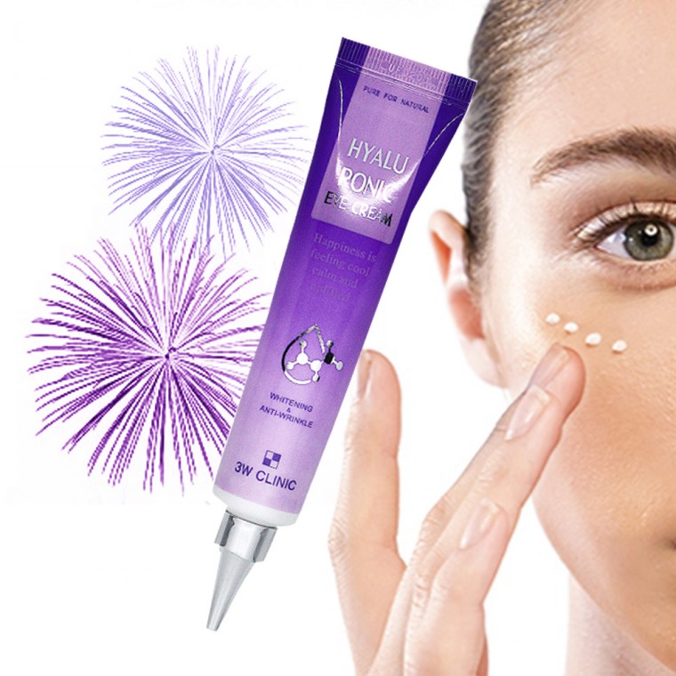 Kem dưỡng mắt Hyaluronic 3W Loại 40ml Tăng cường độ đàn hồi