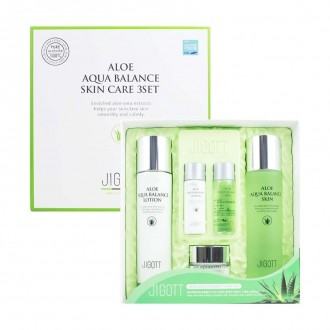 Bộ 3 sản phẩm chăm sóc da ZIGOT Aloe Aqua Balance Skin Care