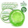 The Flora Aloe Vera Soothing Gel Purity 100 300ml 10 miếng Kem dưỡng ẩm làm dịu da