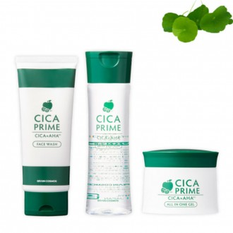 Kem tẩy da chết Cica Centella Urea Aha Sữa rửa mặt tạo bọt Toner Độ ẩm không gây dị ứng Axit nhẹ Chăm sóc co thắt